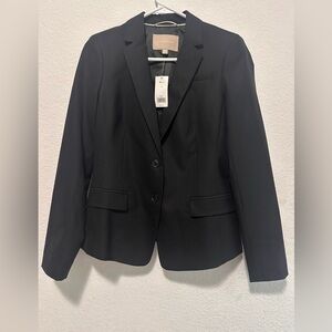 Banana‎ Republic Black Wool Blend Blazer size 4
